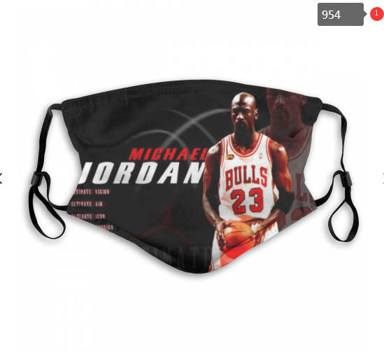 NBA Chicago Bulls #3 Dust mask with filter